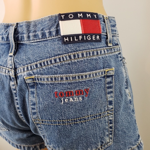 Vintage Tommy Hilfiger High rise denim short - Picture 4 of 7
